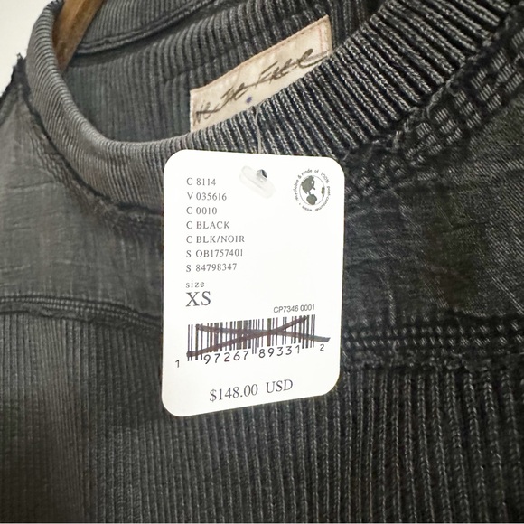 Free People We The Free Worn Thru Pullover - Picture 7 of 7